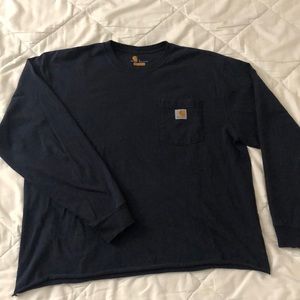 Carhartt long sleeve shirt cropped men’s size L